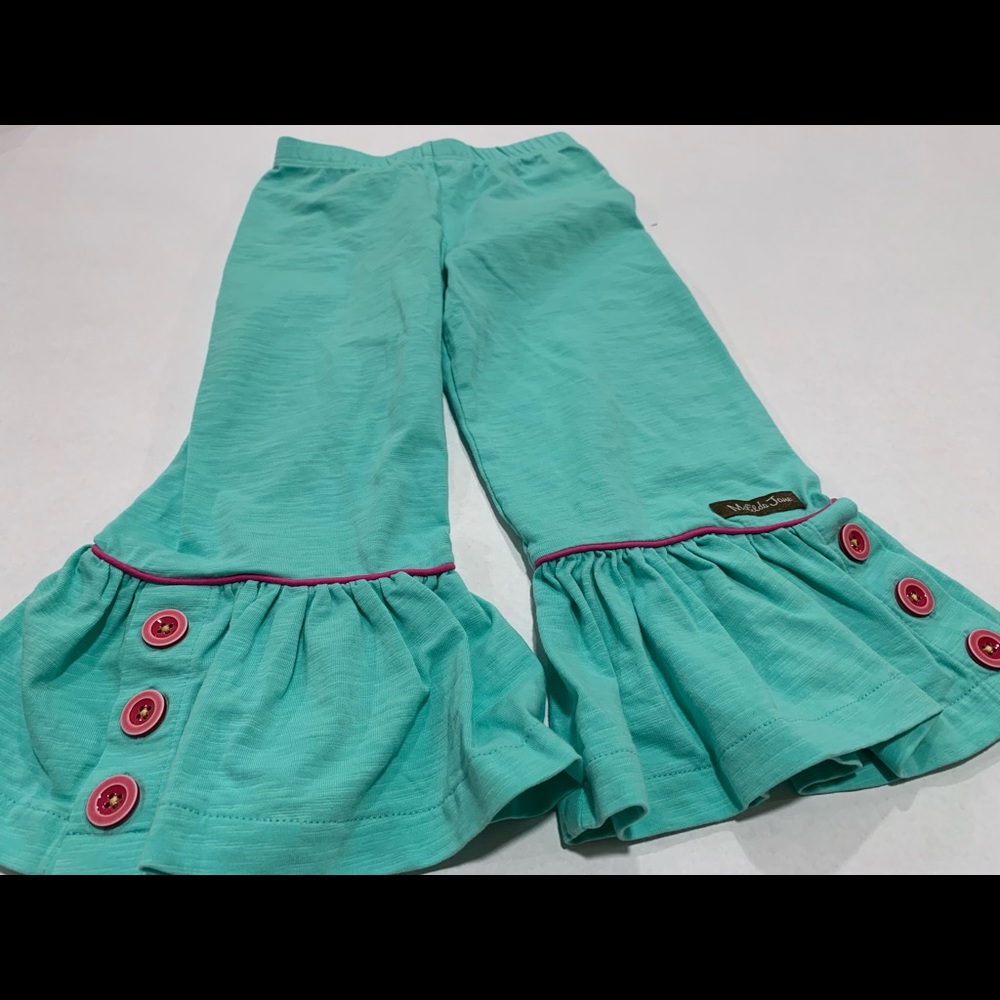 Matilda Jane mint green pants, size 4, excellent condition